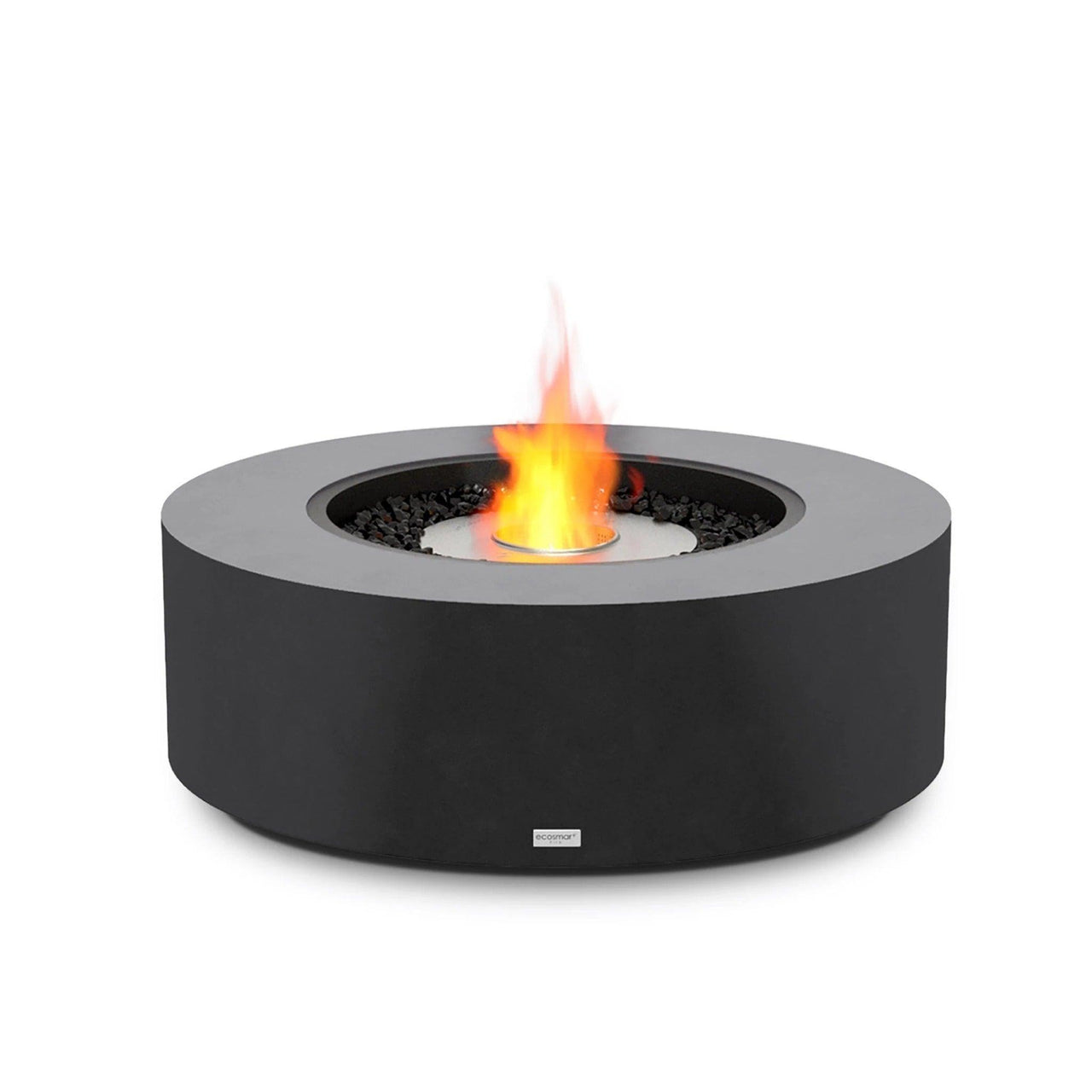 EcoSmart Fire - Ark 40" Round Concrete Fire Pit Table - Fire Pit Stock