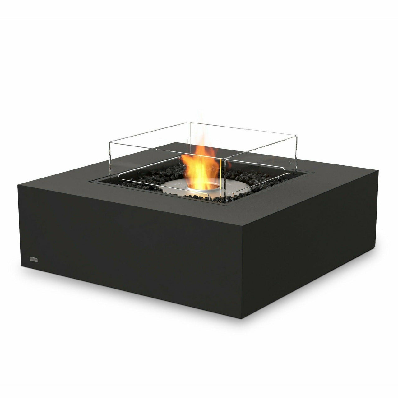 EcoSmart Fire - Base 40" Square Concrete Fire Pit Table - Fire Pit Stock