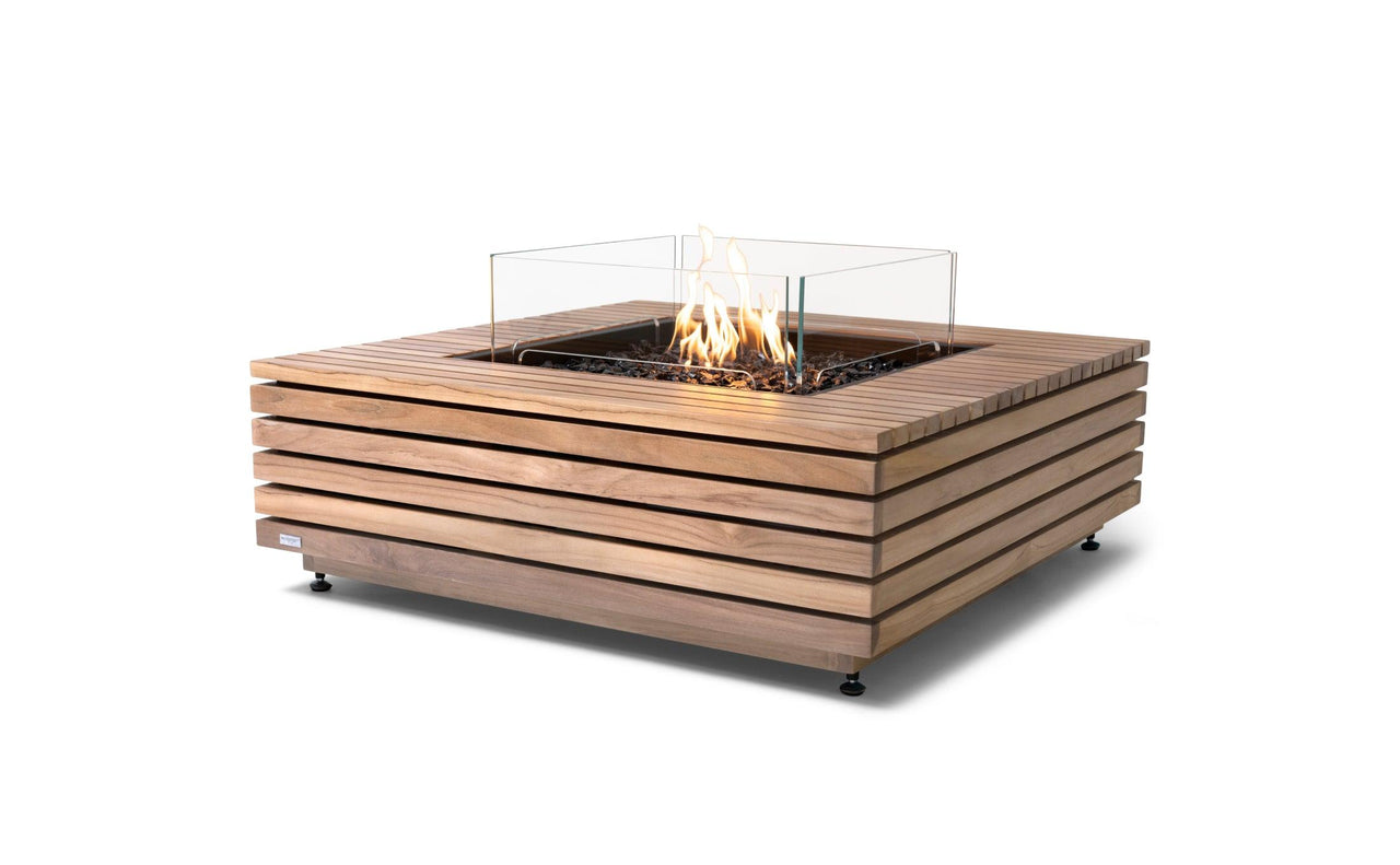 EcoSmart Fire - Base 40" Square Concrete Fire Pit Table - Fire Pit Stock