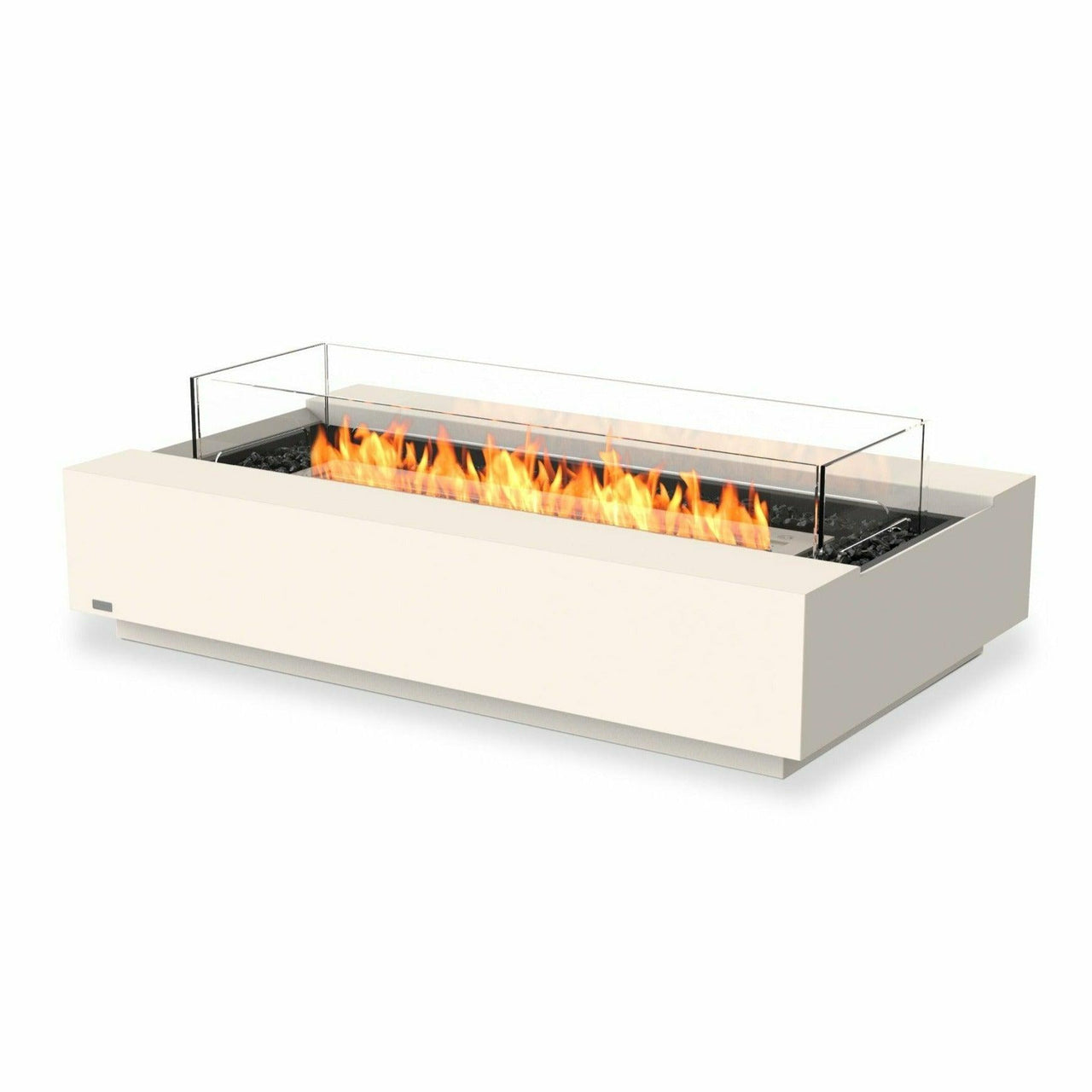 EcoSmart Fire - Cosmo 50" Rectangular Concrete Fire Pit Table - Fire Pit Stock