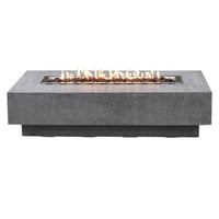 Thumbnail for Elementi - Hampton Rectangle Concrete Fire Pit Table OFG139 - Fire Pit Stock