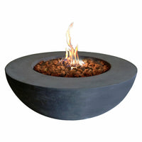 Thumbnail for Elementi - Lunar Round Concrete Fire Pit Table OFG101 - Fire Pit Stock