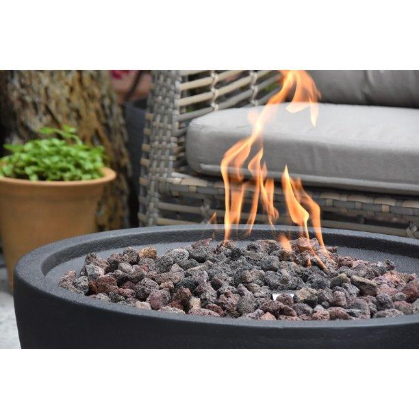 Modeno - Jefferson Concrete Fire Pit Bowl OFG119 - Fire Pit Stock