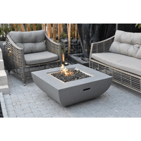 Thumbnail for Modeno - Westport Square Concrete Fire Pit Table OFG135 - Fire Pit Stock