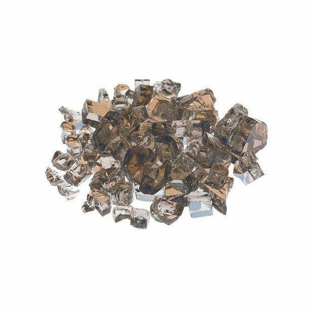 Prism Hardscapes - 1/4" Metallic Fire Glass 20lbs/40lbs - Fire Pit Stock