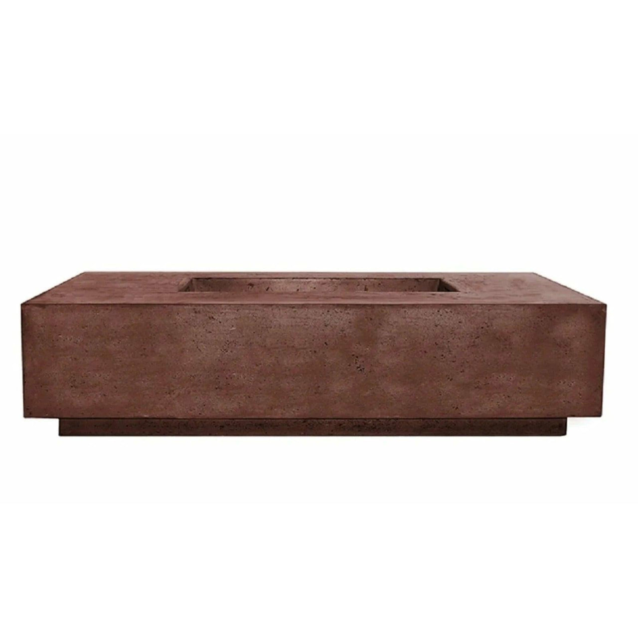 Prism Hardscapes - Tavola Series 8 Rectangular Concrete Fire Pit Table - Fire Pit Stock