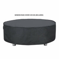 Thumbnail for PyroMania Fire - Genesis Round Concrete Fire Pit Table - Fire Pit Stock