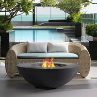 Thumbnail for PyroMania Fire - Shangri-La Round Concrete Fire Pit Bowl - Fire Pit Stock