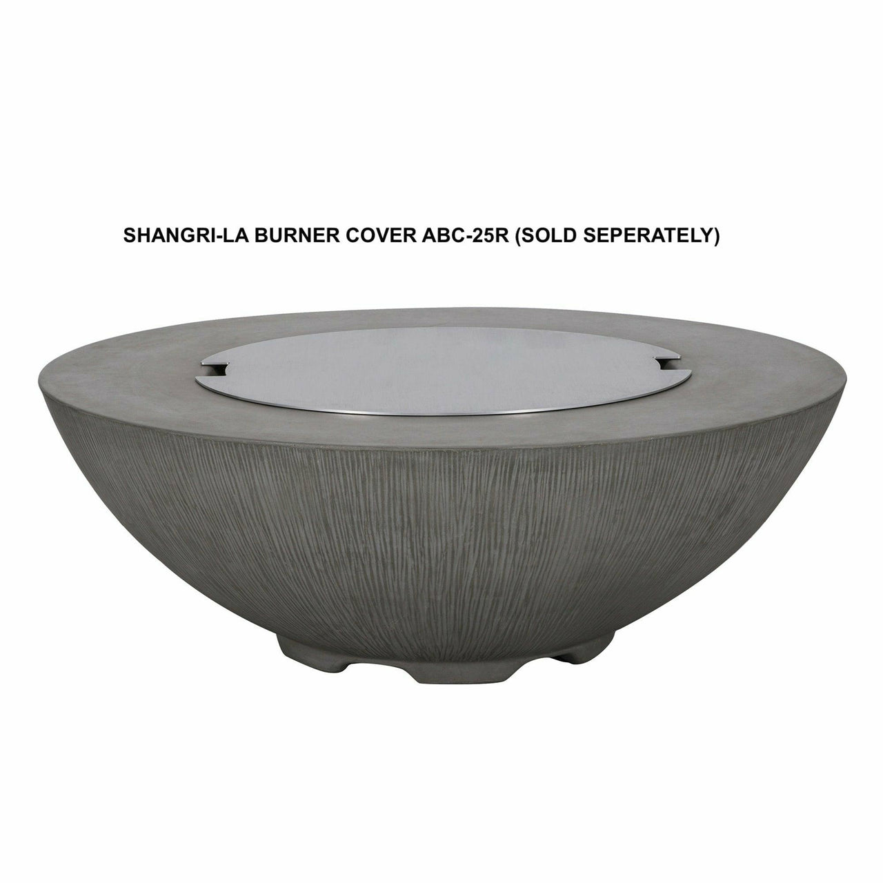 PyroMania Fire - Shangri-La Round Concrete Fire Pit Bowl - Fire Pit Stock